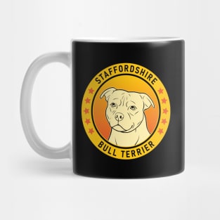 Staffordshire Bull Terrier Dog Portrait Mug